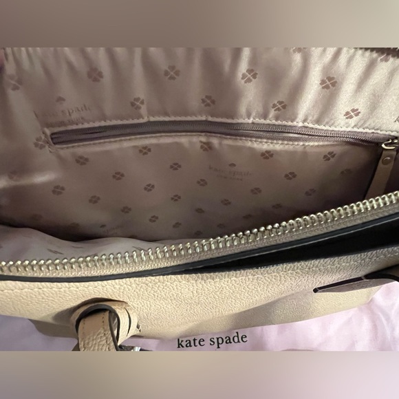 OFFERS OPEN! Kate Spade Beige Cream Tote Bag for laptop or work or personal - Picture 9 of 16